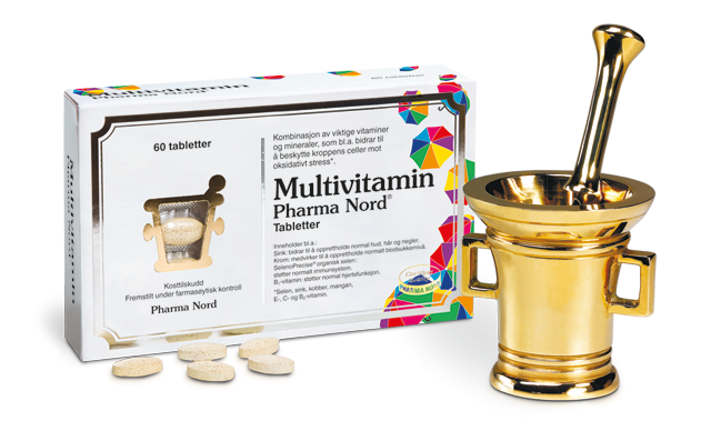 Multivitamin Pharma Nord 60 tabletter