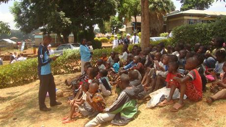 Bible Class for the Kibera Children