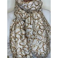 Three M Scarves, Taupe