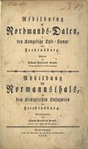 Johann Gottfried GRUND : Afbildning af Nordmands-Dalen, i den kongelige Lyst-Hauge ved Fredensborg. Udgivet af (...), kongl. Hof-Billed- og Steenhugger.