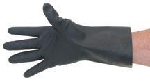 NEOPRENE GLOVES,MD,BLK,HD,PK12