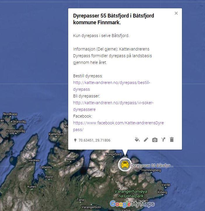 Dyrepasser 55 Båtsfjord i Båtsfjord kommune Finnmark