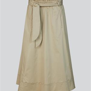Summum Woman Skirt Light Cotton, Straw
