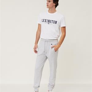 Lexington Ivan Organic Cotton Track Pants, Light Grey Melange