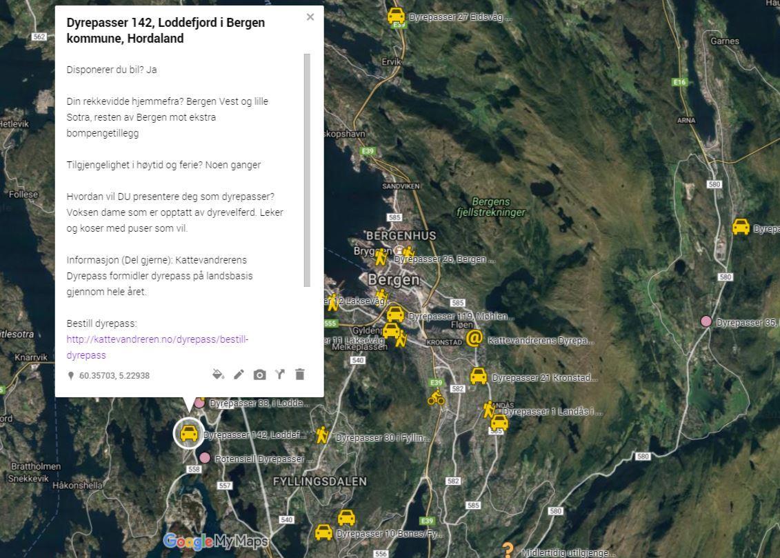 Dyrepasser 142, Loddefjord i Bergen kommune, Hordaland