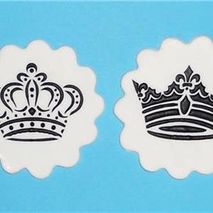 DS "Royal Crowns" Coolie stensil
