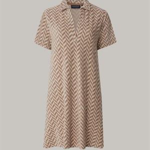 Lexington Kailey Organic Cotton Terry Dress, Beige Multi