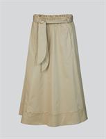 Summum Woman Skirt Light Cotton, Straw