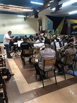 Rehearsal with the Nairobi Central Corps Band