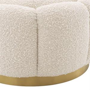 Eichholtz Ottoman Inger, Boucle Cream