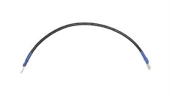 Kabel 16mm2,  40cm sort, 2 stk kabelsko M8