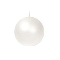 Balmuir Velvet Pallokynttilä 10 cm,Pearl