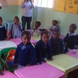 Kibera Nursary School - class 1