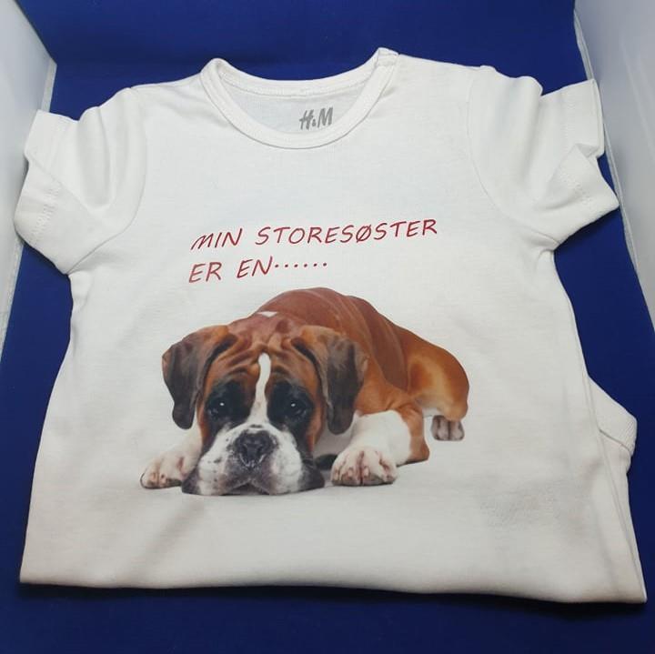 Baby-body-storesøster/bror