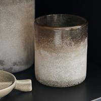 House Doctor Candle Stand, Mist, Light Brown