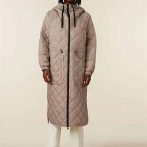 Beaumont Brooklyn Oversized Parka, Soft Taupe
