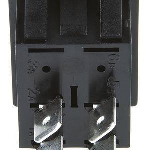 DPST Rocker Switch, On-Off 16 A 250VAC 30mm 