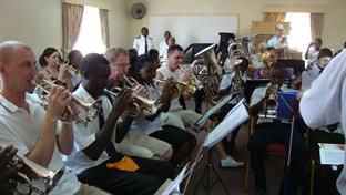 Mixed cornet section