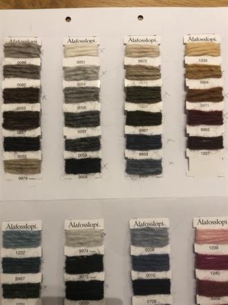 Färgkarta Alafosslopi