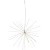 Dekoration Firewok hängande 50cm silver Star Tr.