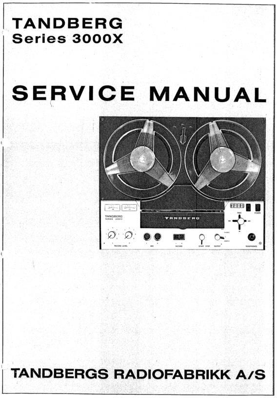 3000x service manual