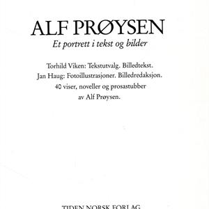 Alf Prøysen. Et portrett i tekst og bilder