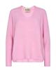 Mos Mosh Thora V-Neck Knit, Lilac Sachet