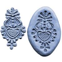 Silikonform Lace CK Bead Medallion