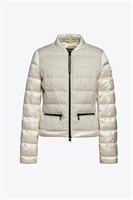 Beaumont Tweed Down Jacket, Off White