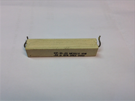 MOTSTAND 0.33 OHM 10W AKSIAL 47x9x9 mm (brukt)