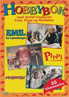 Hobbybok - med Astrid Lindgrens Emil, Pippi og Marikken