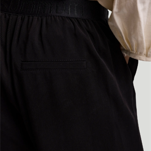 Summum Woman Wide-leg Trousers, Black