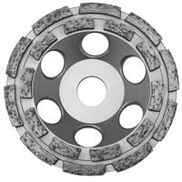 Diamantslipskål 150 mm dubbelbana