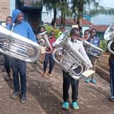 Kibera Junior Band - Learning how to march