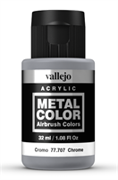 Vallejo Metal Colors 707 Chrome 33ml