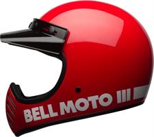BELL Moto-3 Classic Helmet - Gloss Red