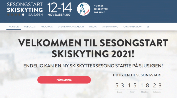 Innkalling til dugnad på "Sesongstart Skiskyting" 12. - 14. nov. og IBU-Cup 30. nov. - 5. des.