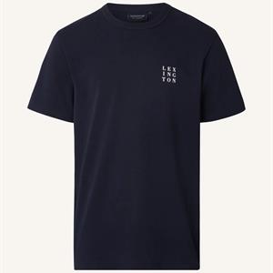 Lexington Lee Heavy Tee, Dark Blue