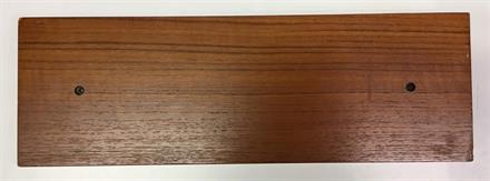 Panel sider 2 stk teak 3300x/9000x brukt (K1Q4)