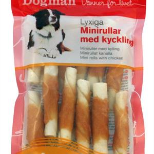 Dogman Minirullar Med Kyckling 80g
