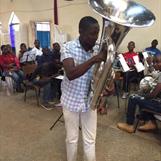 New Eb Tuba for Kibera Citadel Band
