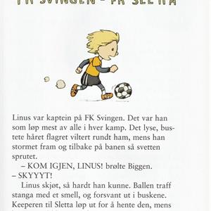 Linus i Svingen. Fotballkampen