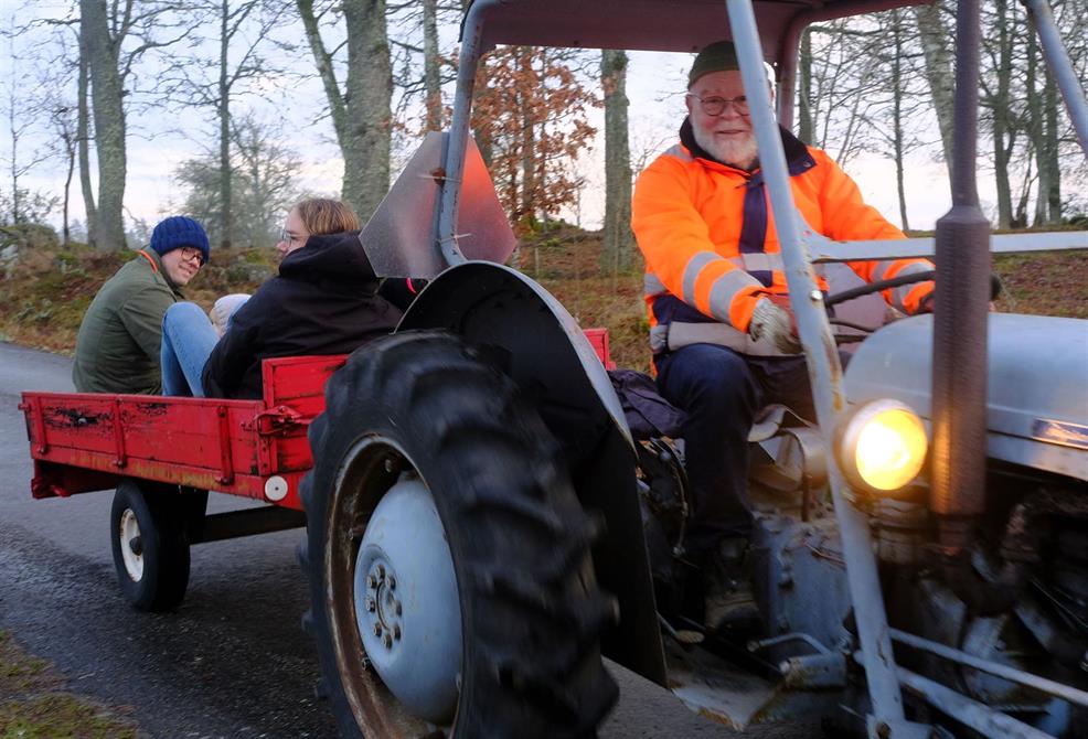 Lokal taxi till Bygdegården