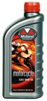 MIDLAND MOTORCYCLE 10W-50, 1 L FULLY SYNTETHIC
