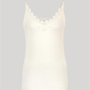 Summum Woman Basic Top with lace, Shell