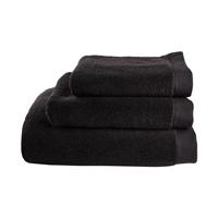 Balmuir Lugano Towel, 50 x 70 cm, Black