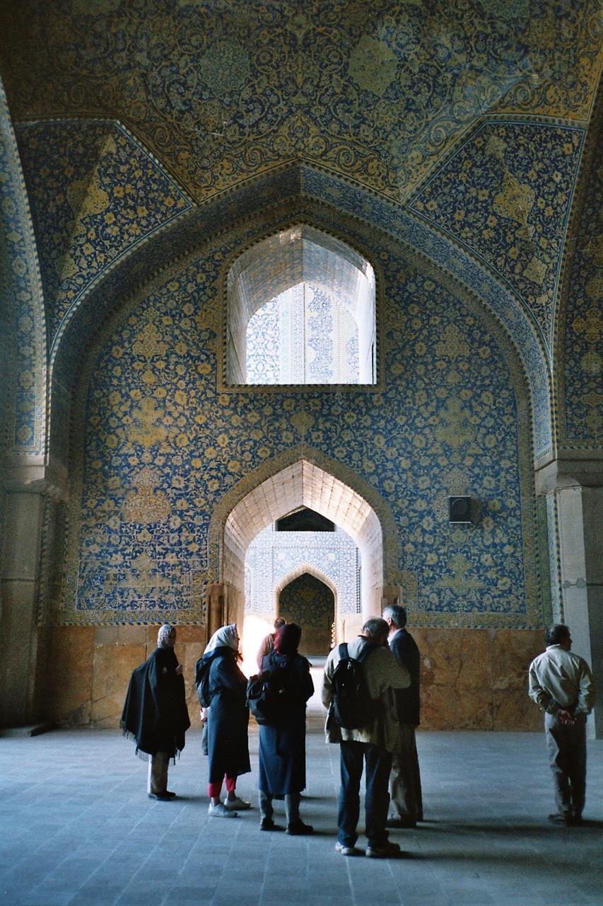 Fantastisk mosaikk i Isfahans moskéer