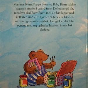Tre Bjørner på ferie - En kikk-bak-klaffen-bok