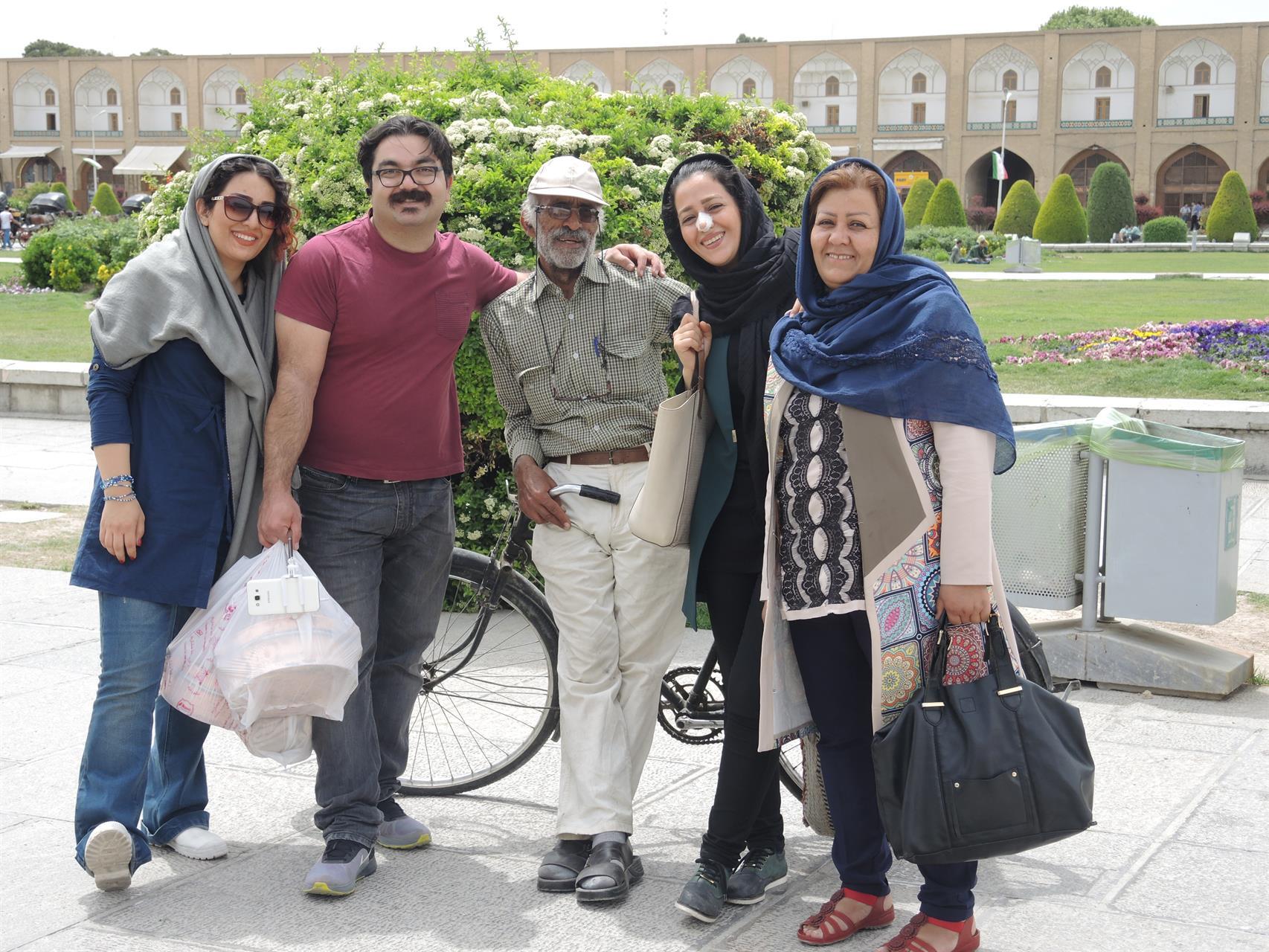 Iranere i Isfahan