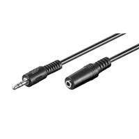 Skjøtekabel 10m, 3.5mm hann til 3.5mm hun 